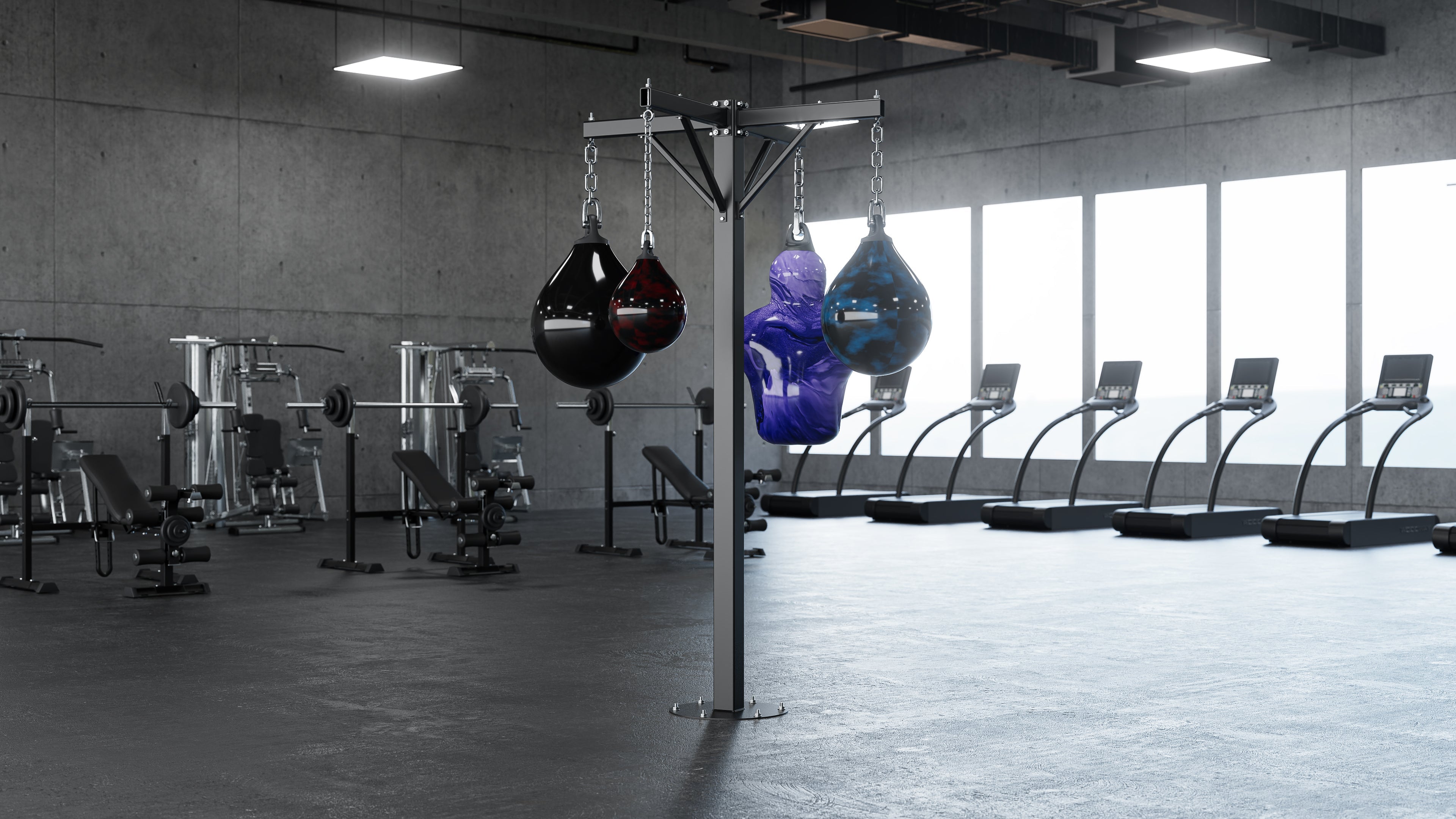 Modular Heavy Bag Mounting Systems