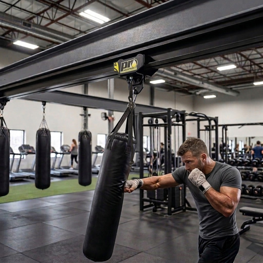 I-Beam Punching Bag Trolley Systems