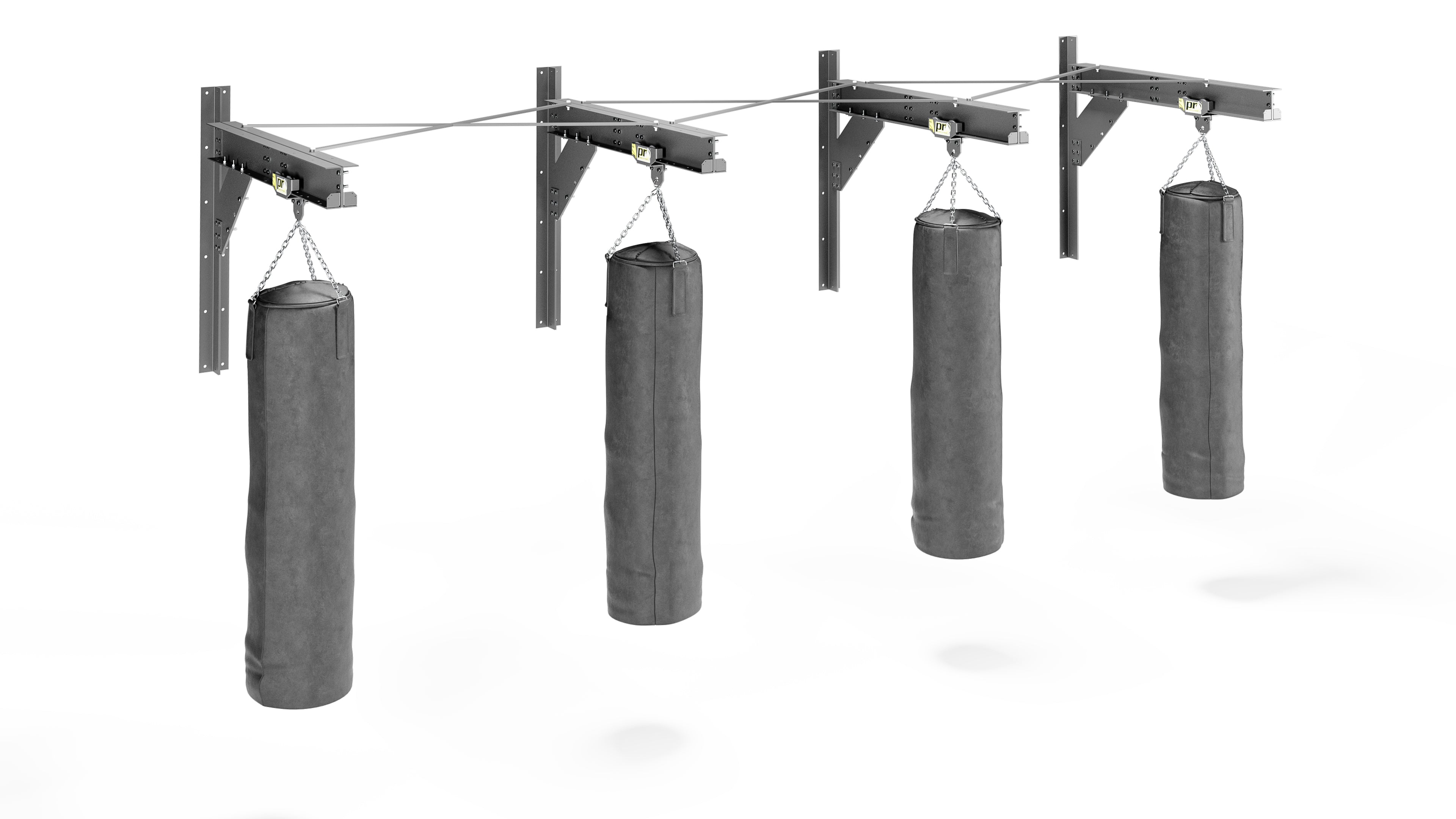 Punching Bag Wall Track Rack (Perpendicular Style)