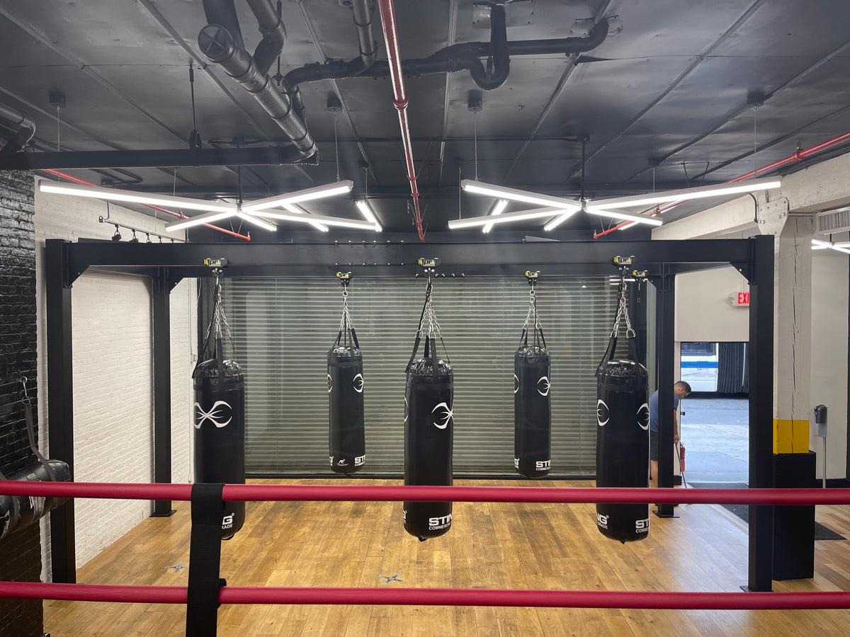 Punching Bag Track Rack
