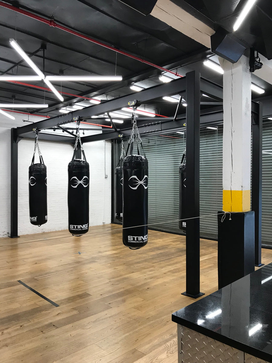 Punching Bag Track Rack