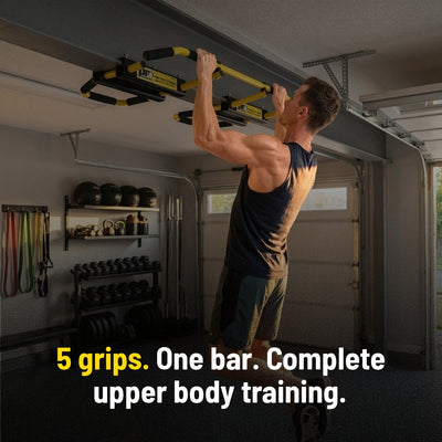 I-Beam Pull Up Bar 5 grip positions