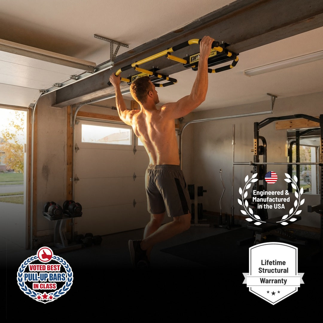 I-Beam Pull Up Bar 5 grip positions