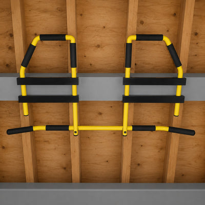 I-Beam Pull Up Bar 5 grip positions
