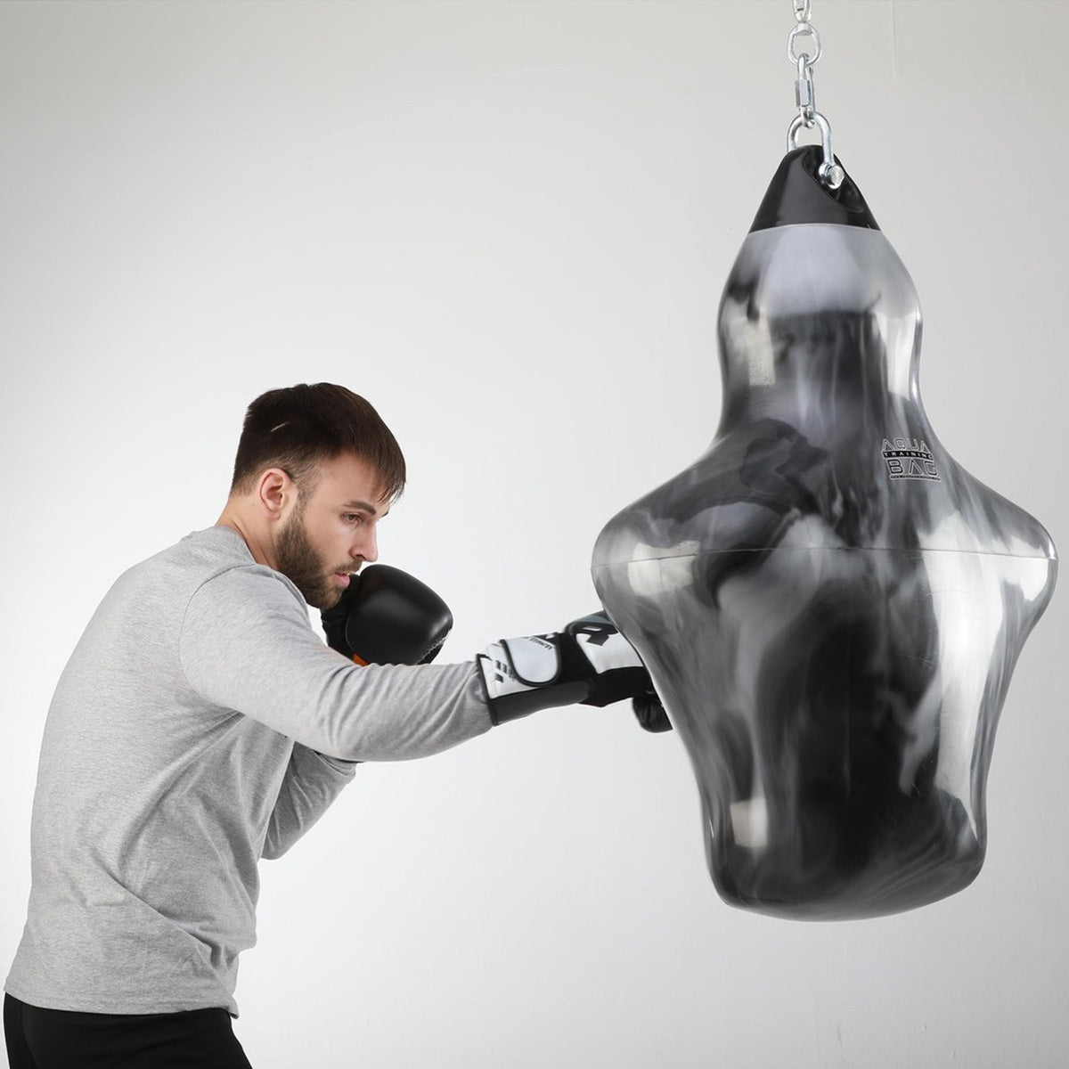 Aqua Bruiser Bag 150lbs Haymaker Black