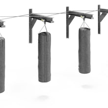 Load image into Gallery viewer, Punching Bag Wall Track Rack (Perpendicular Style)