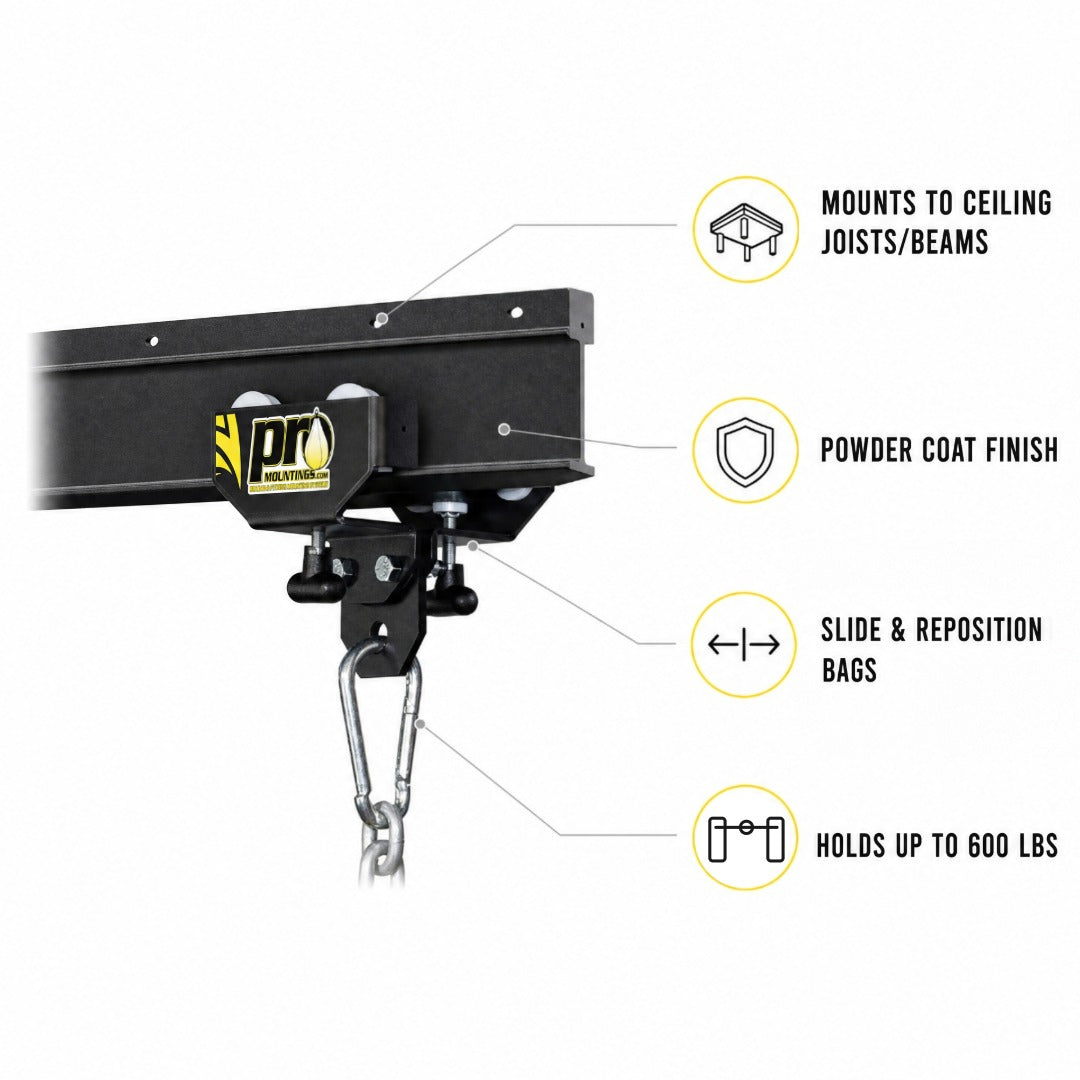 Roller Mount Track Combo