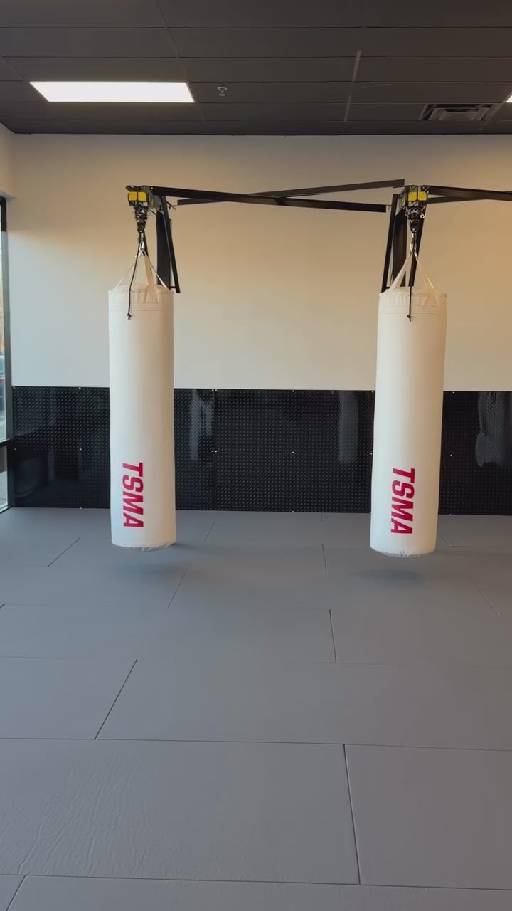 Load video: Wall Rack (Parallel Style) Lifestyle Video