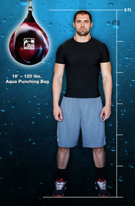 18" - 120 lbs. Aqua Punching Bags