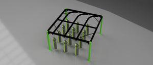 Punching Bag Track Rack