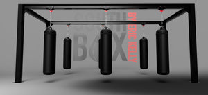 Punching Bag Track Rack