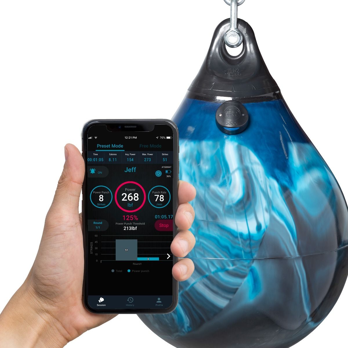 SENSOR FOR AQUA TRAINING BAG®