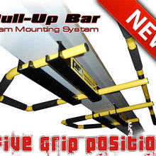 Load image into Gallery viewer, I-Beam Pull Up Bar 5 grip positions yellow